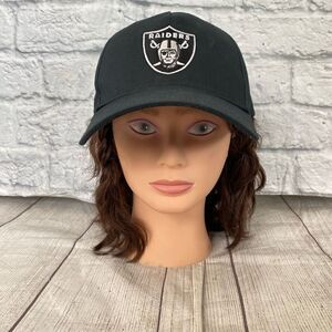 Elevate Las Vegas Raiders ONE SIZE NFL ball cap w/adjustable back strap black